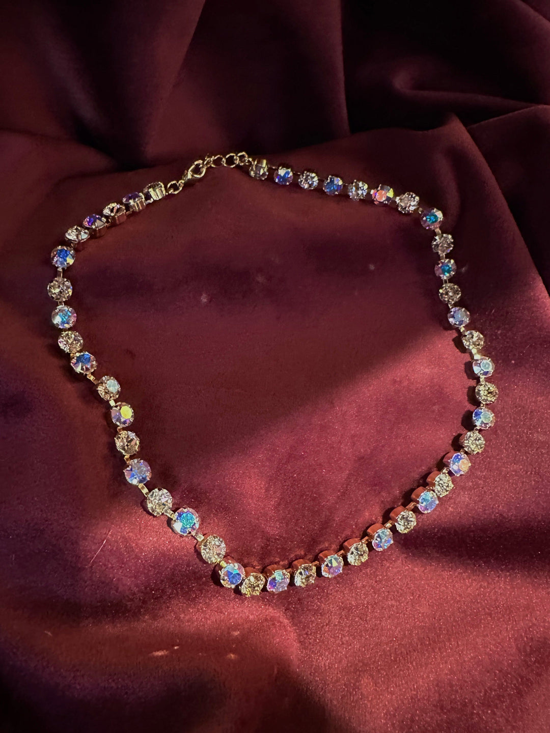 Caroline Svedbom halskjeder Nicola necklace - Aurore Boreale combo