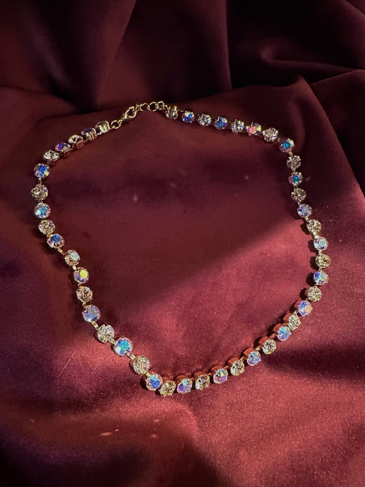 Caroline Svedbom halskjeder Nicola necklace - Aurore Boreale combo
