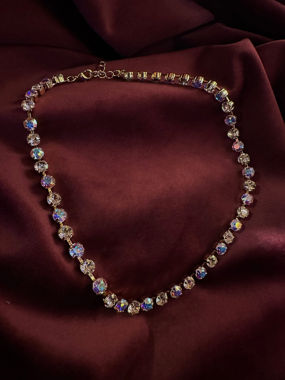 Caroline Svedbom halskjeder Nicola necklace - Aurore Boreale combo