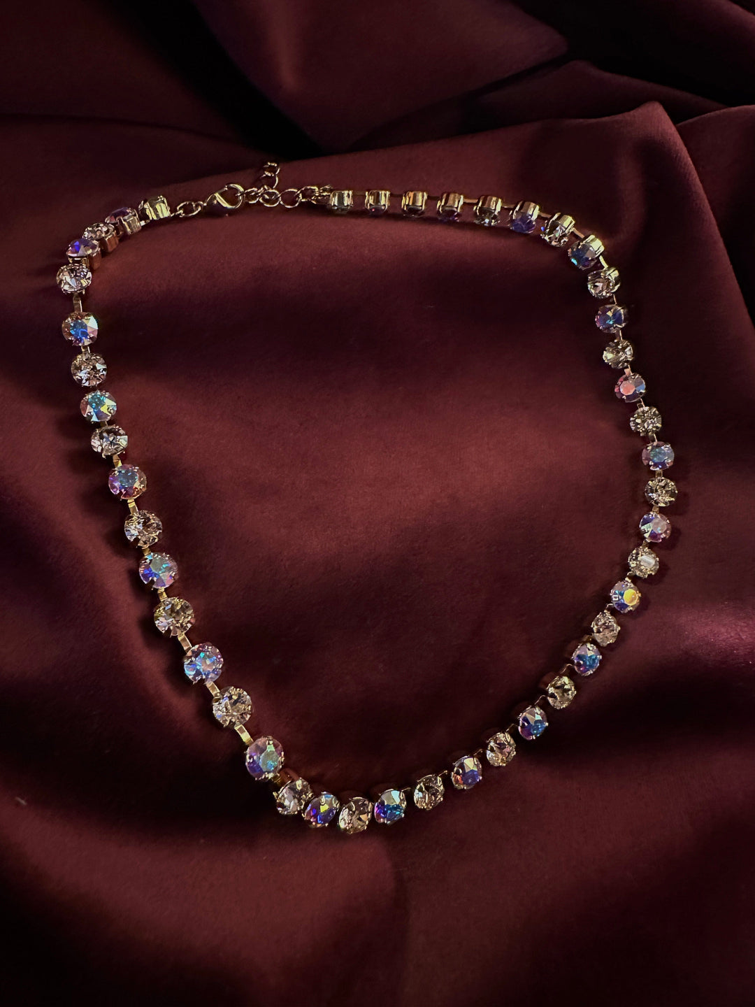 Caroline Svedbom halskjeder Nicola necklace - Aurore Boreale combo