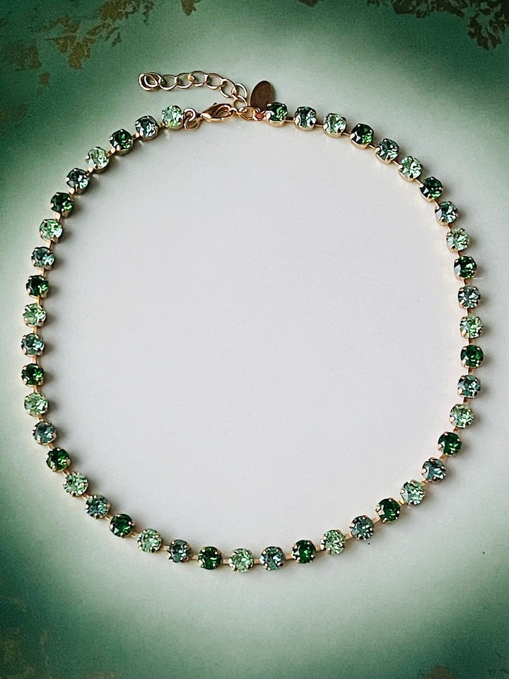 Caroline Svedbom halskjeder Nicola necklace - green combo