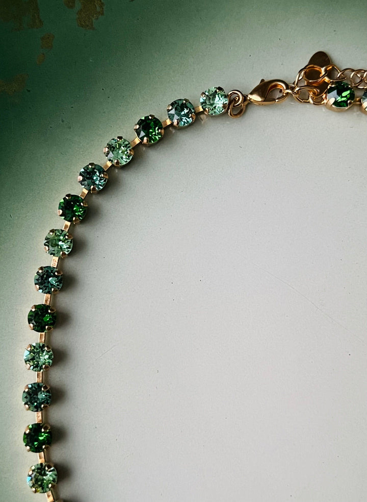 Caroline Svedbom halskjeder Nicola necklace - green combo