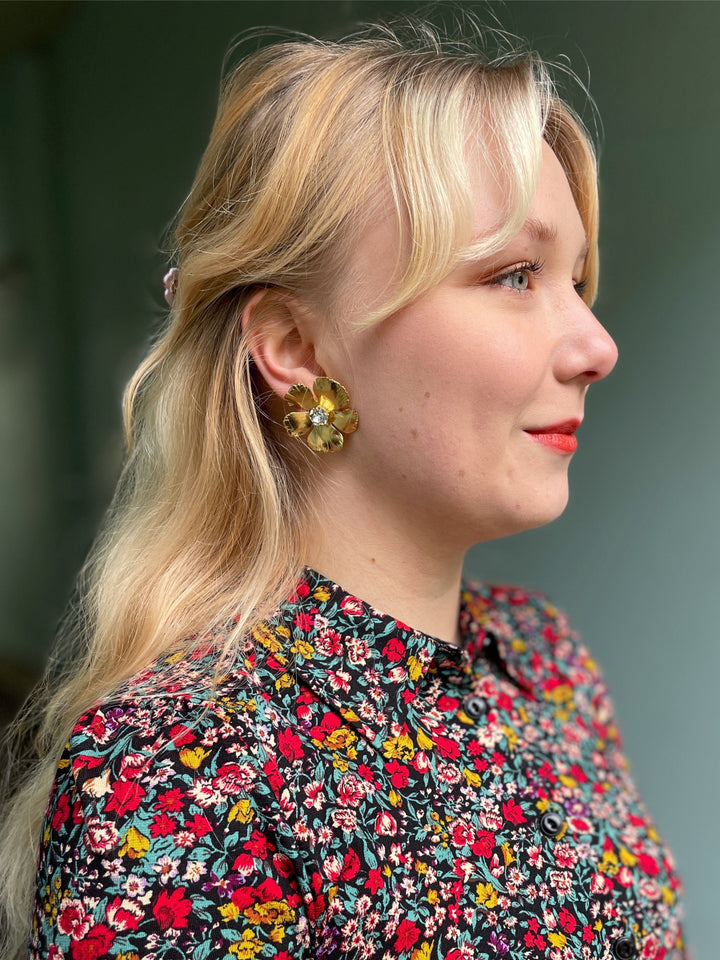 Caroline Svedbom øredobber Anemone earrings