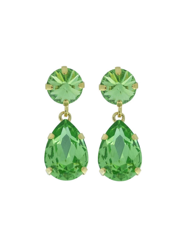 Caroline Svedbom øredobber Classic drop earrings - peridot