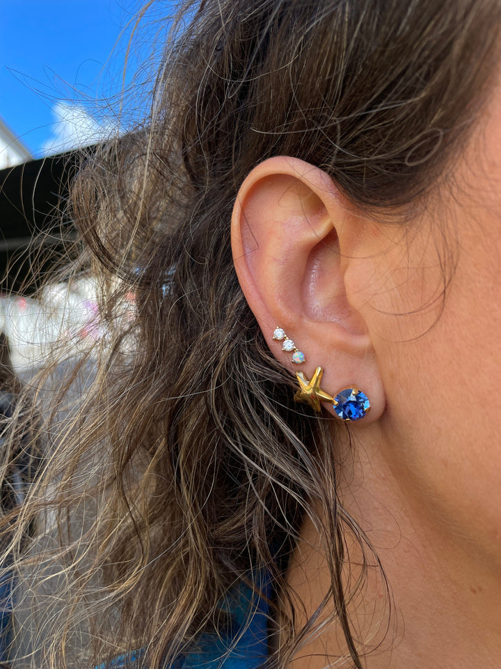 Caroline Svedbom øredobber Classic stud earrings - sapphire