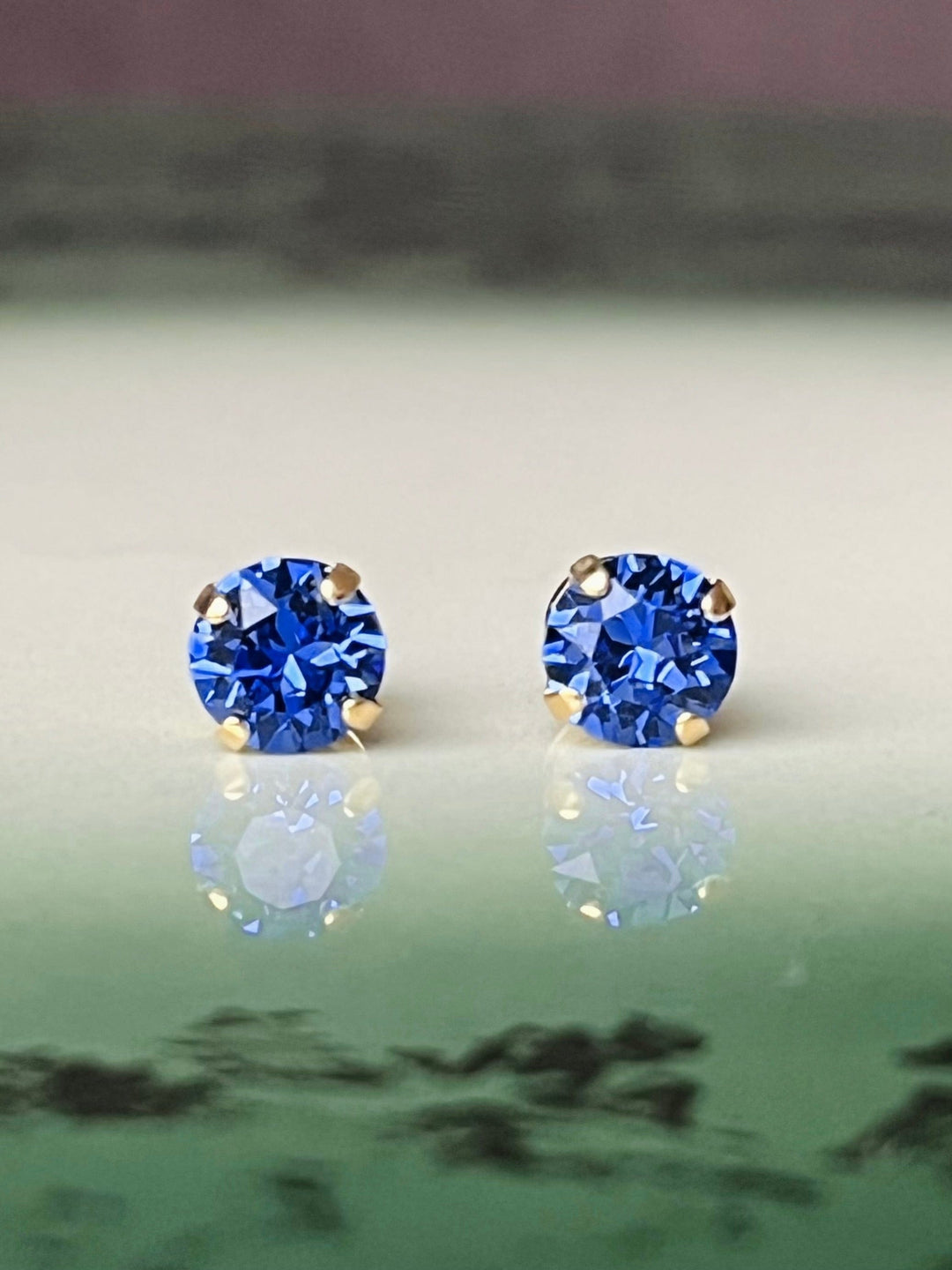 Caroline Svedbom øredobber Classic stud earrings - sapphire