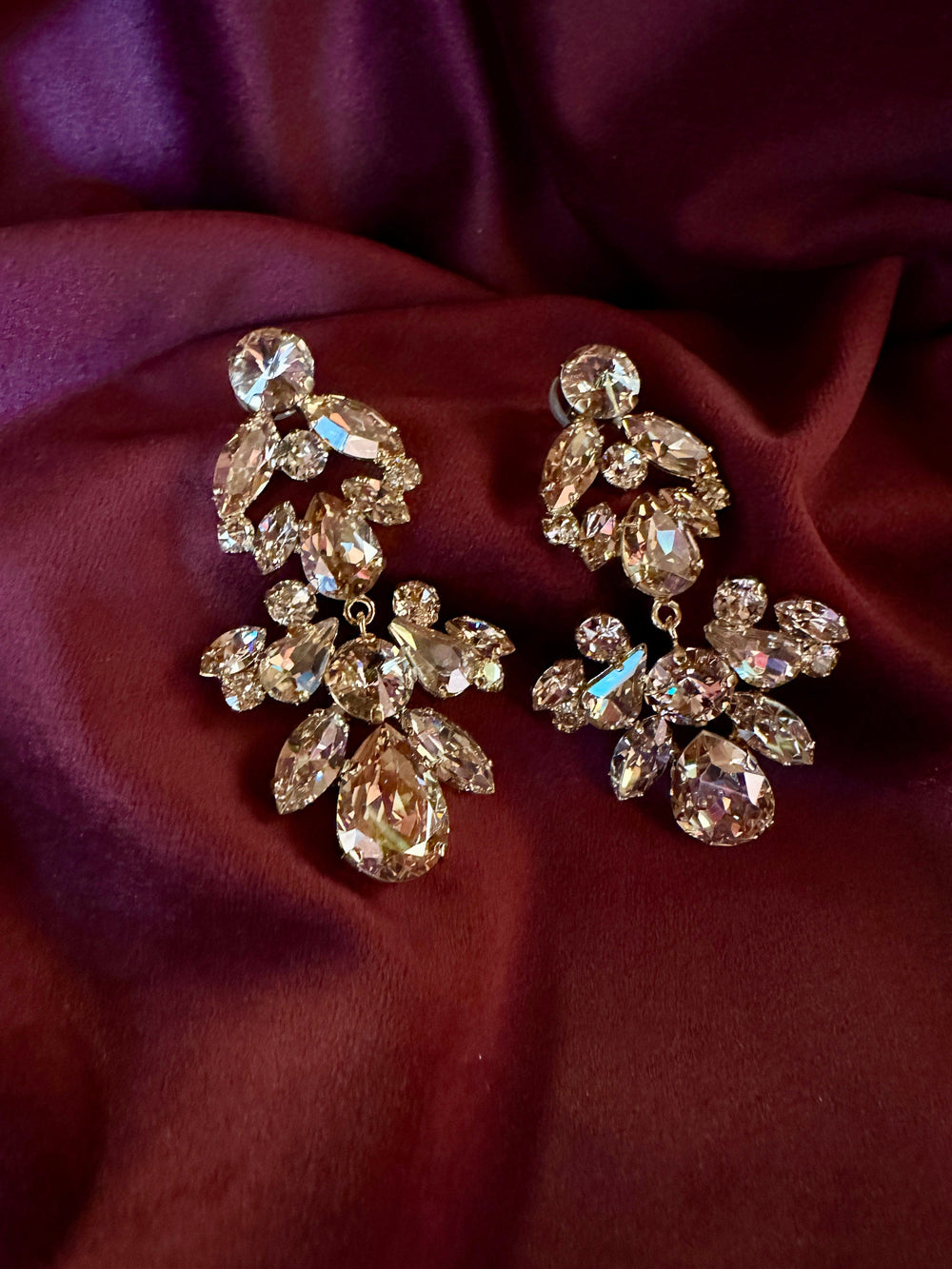Caroline Svedbom øredobber Denize earrings - golden shadow