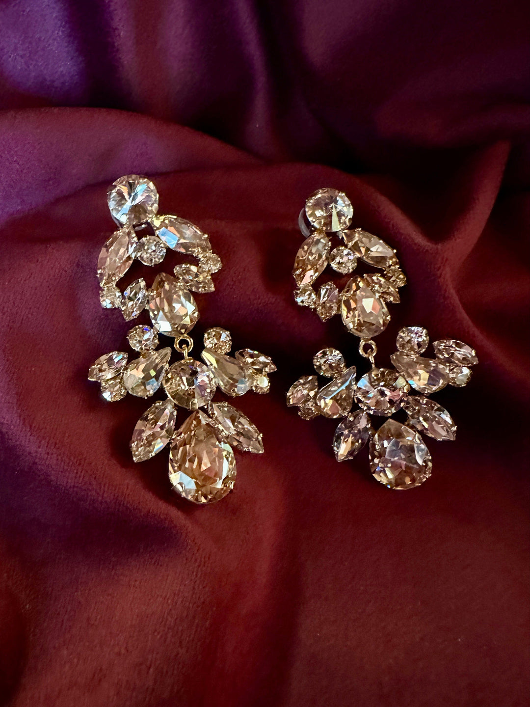 Caroline Svedbom øredobber Denize earrings - golden shadow