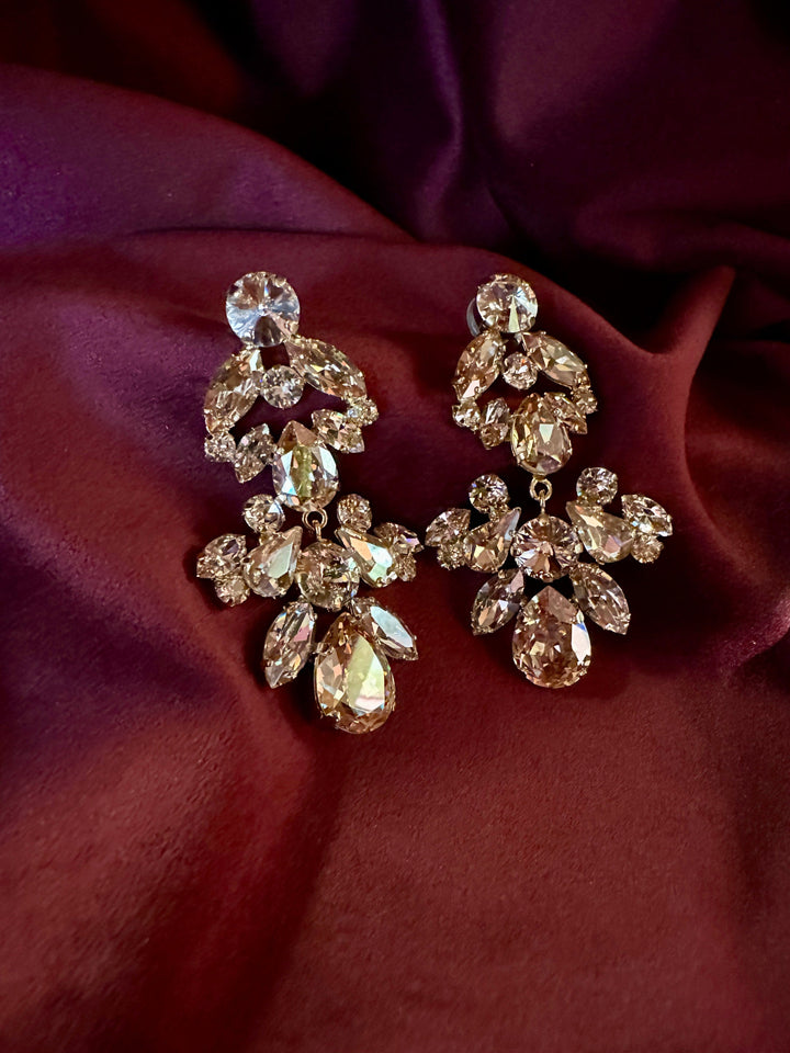 Caroline Svedbom øredobber Denize earrings - golden shadow