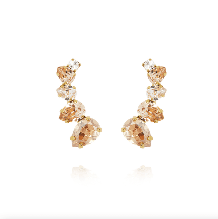 Caroline Svedbom øredobber Julie earrings - golden combo