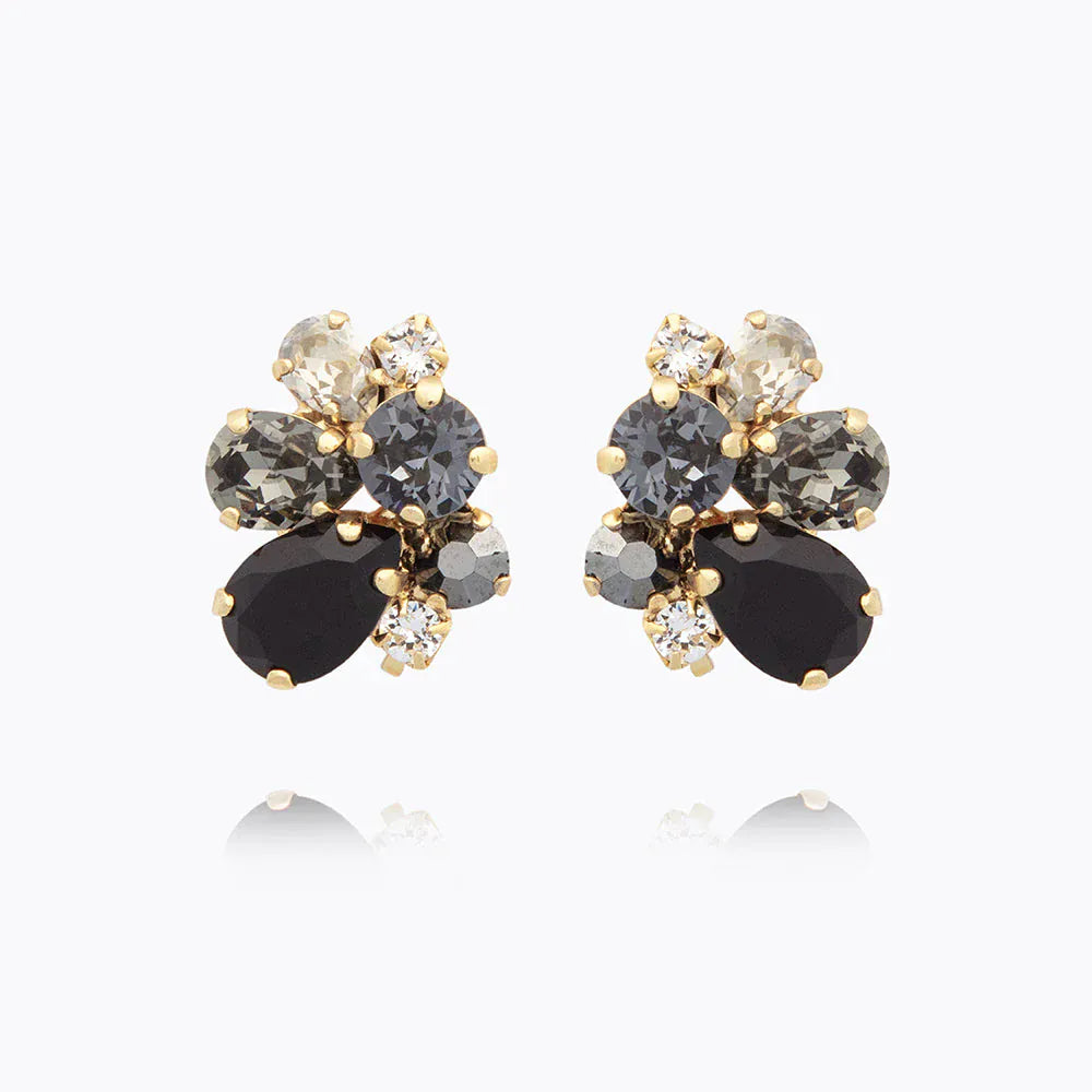 Caroline Svedbom øredobber Katie earrings - black combo
