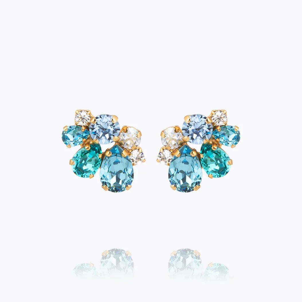 Caroline Svedbom øredobber Katie earrings - sea breeze combo