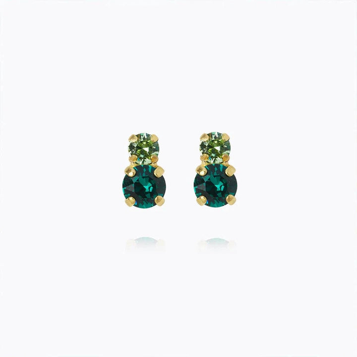 Caroline Svedbom øredobber Leah earrings - green combo