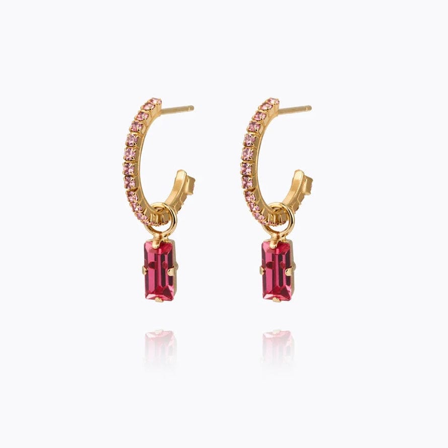 Caroline Svedbom øredobber Lucy earrings - rose and light rose