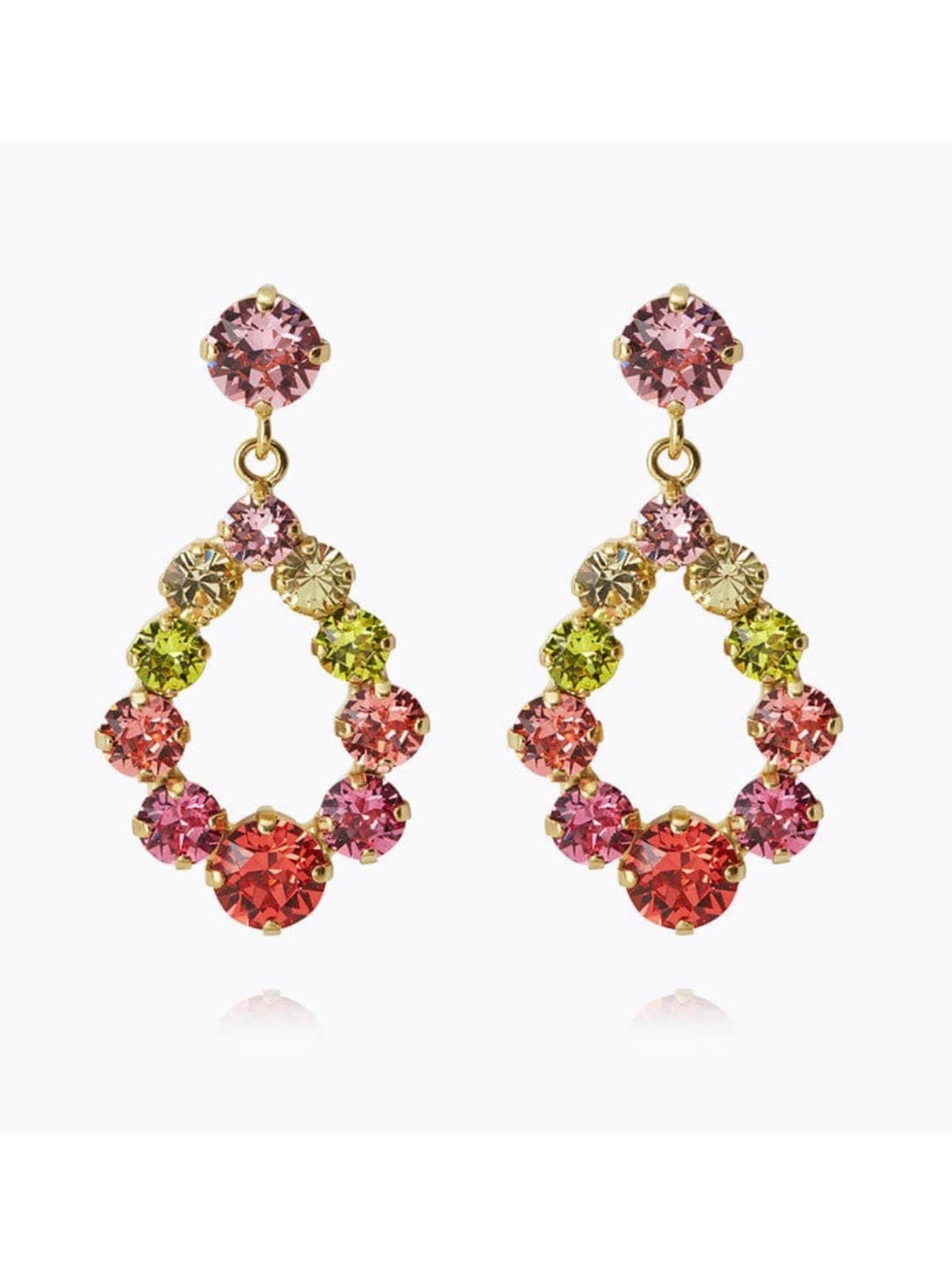 Caroline Svedbom øredobber Mini Delia earrings - tropicana combo