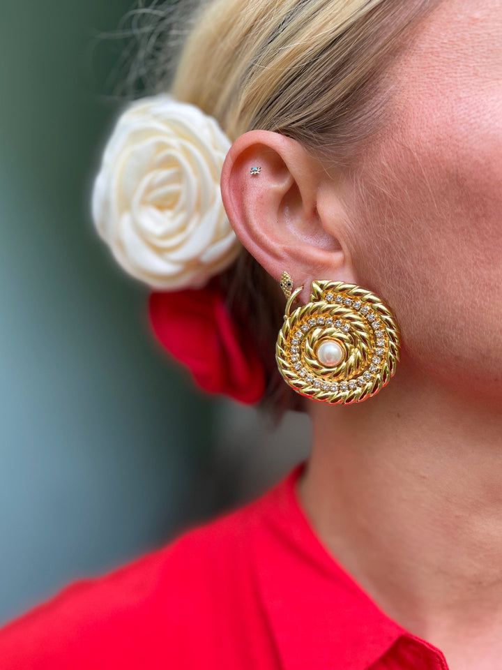 Caroline Svedbom øredobber Ocean pearl earrings