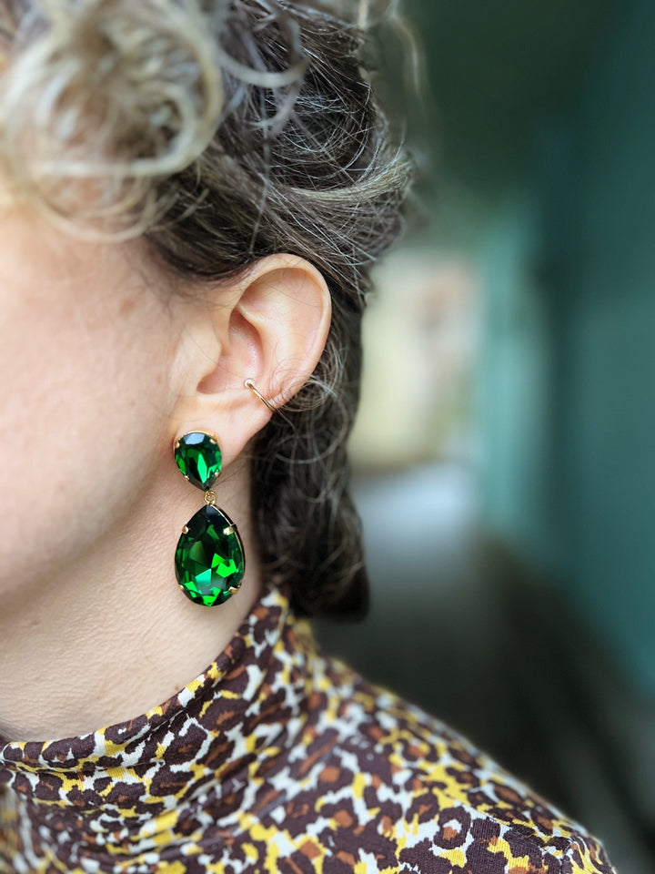 Caroline Svedbom øredobber Perfect drop earrings - aurore boreale