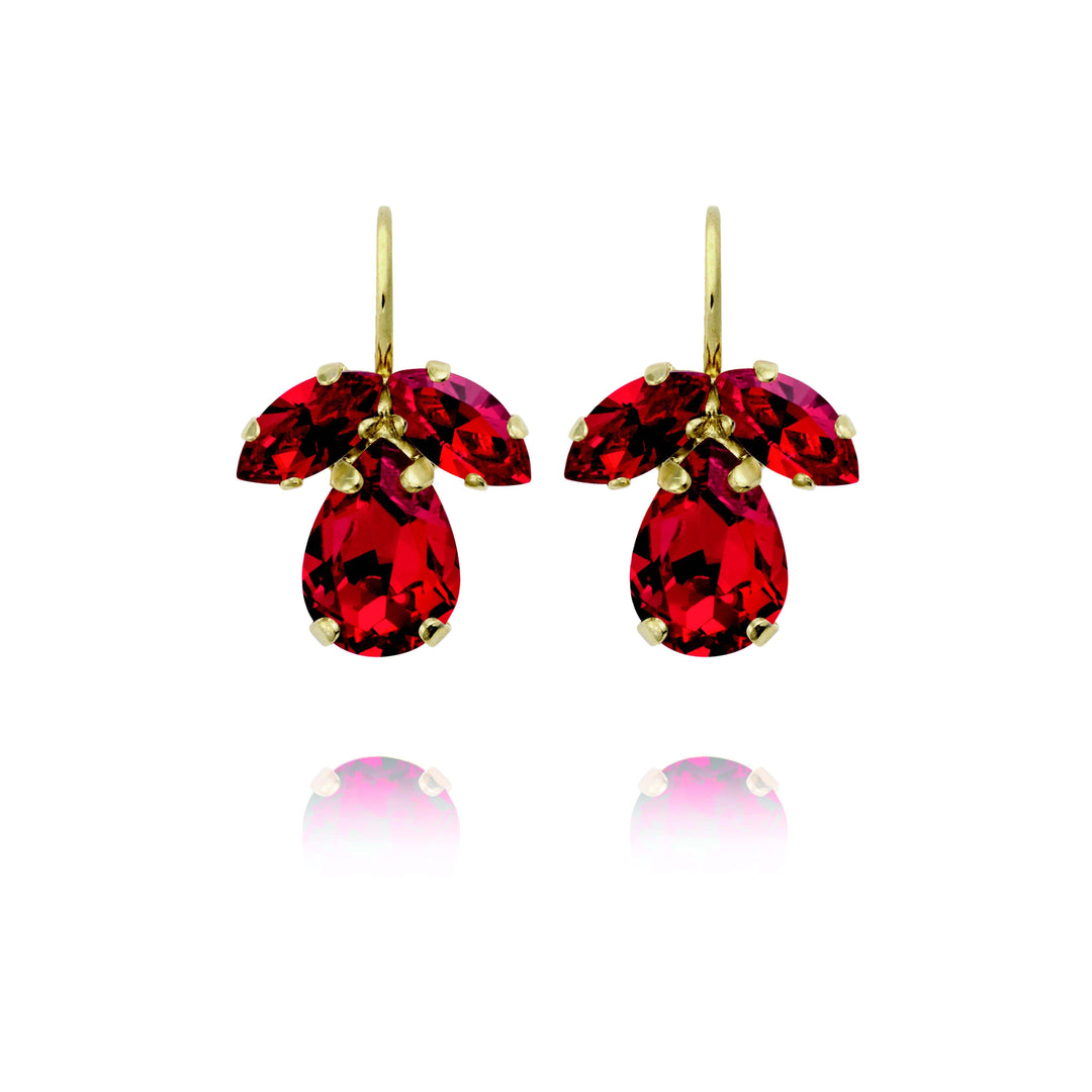 Caroline Svedbom øredobber Petite Timo earrings - light siam