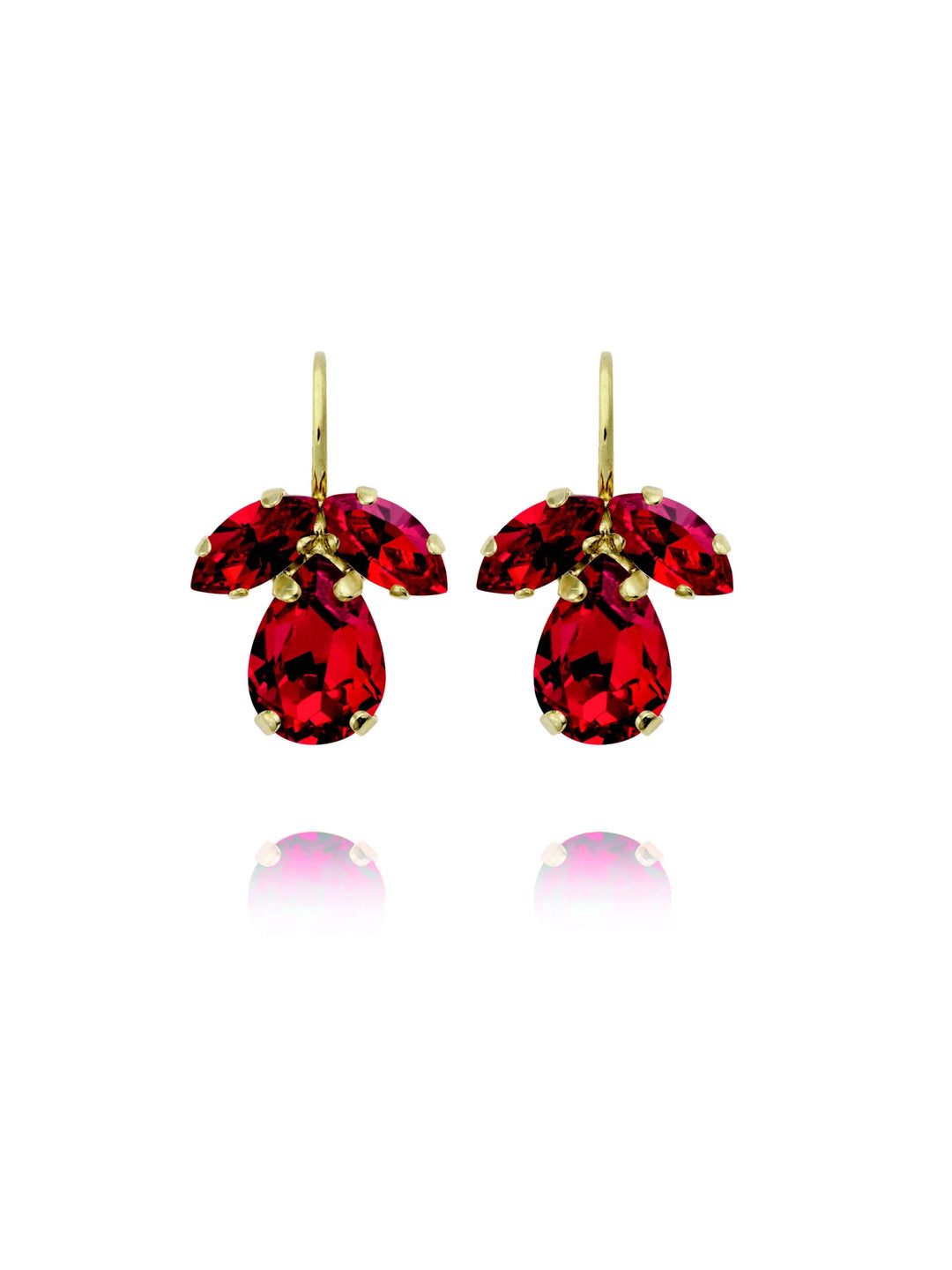 Caroline Svedbom øredobber Petite Timo earrings - light siam