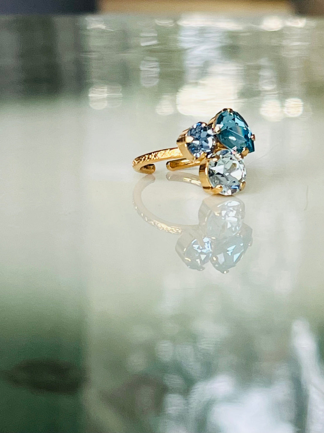 Caroline Svedbom ringer Colette ring - sea breeze combo