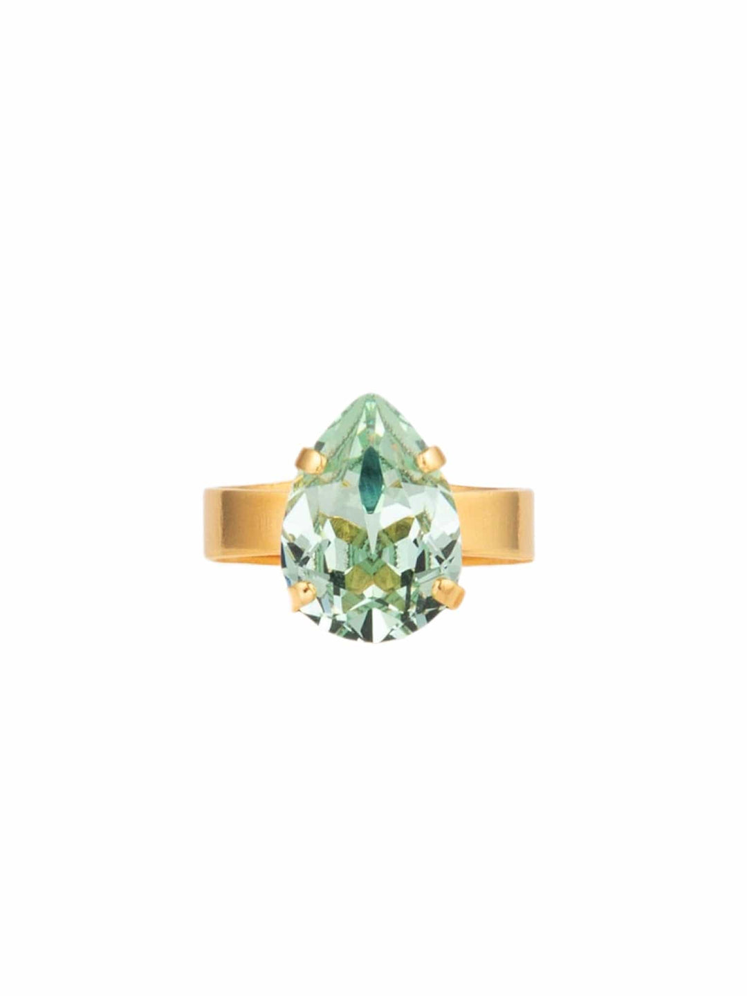 Caroline Svedbom ringer Mini drop ring - chrysolite