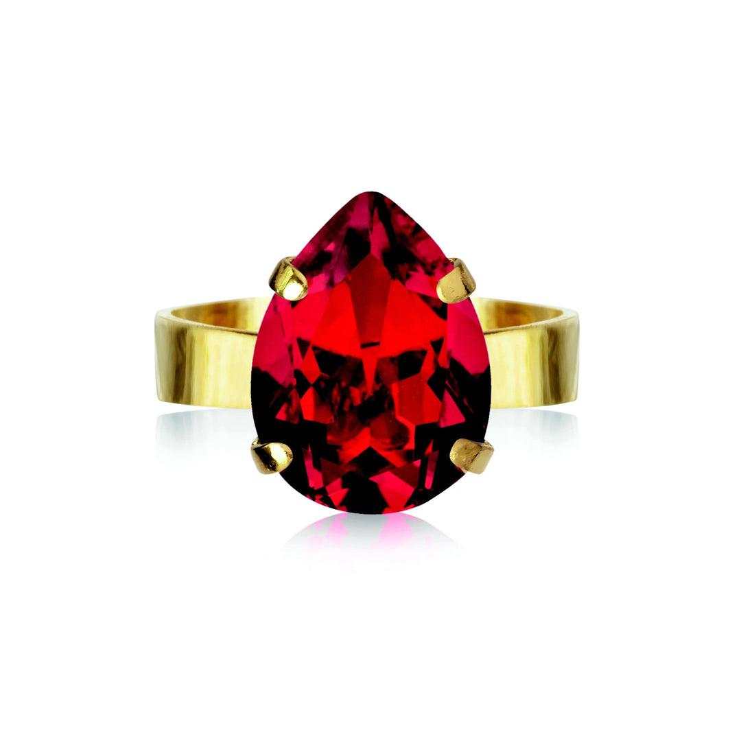 Caroline Svedbom ringer Mini drop ring - light siam