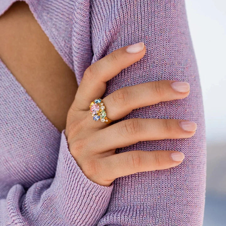Caroline Svedbom ringer Molly ring - dreamscape combo