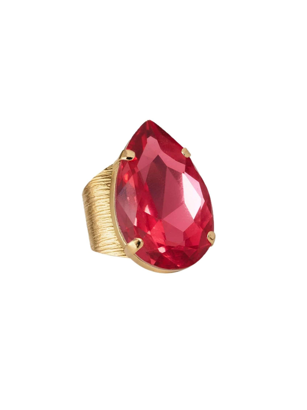 Caroline Svedbom ringer Perfect drop ring - mulberry red