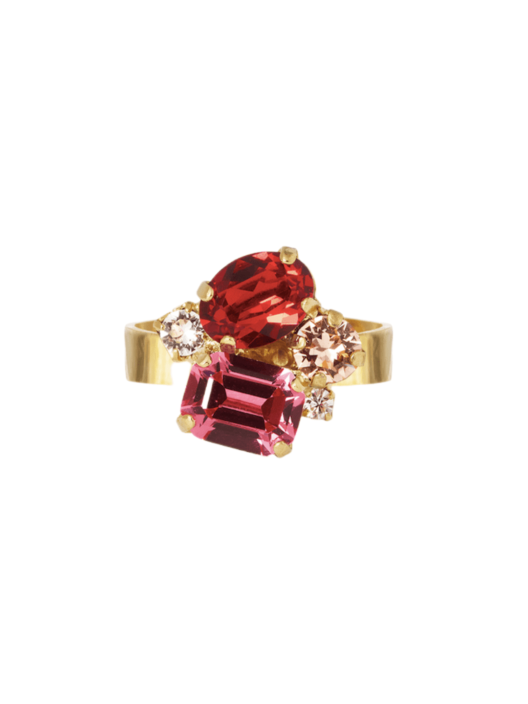 Caroline Svedbom ringer Petite Carolina ring - scarlet combo