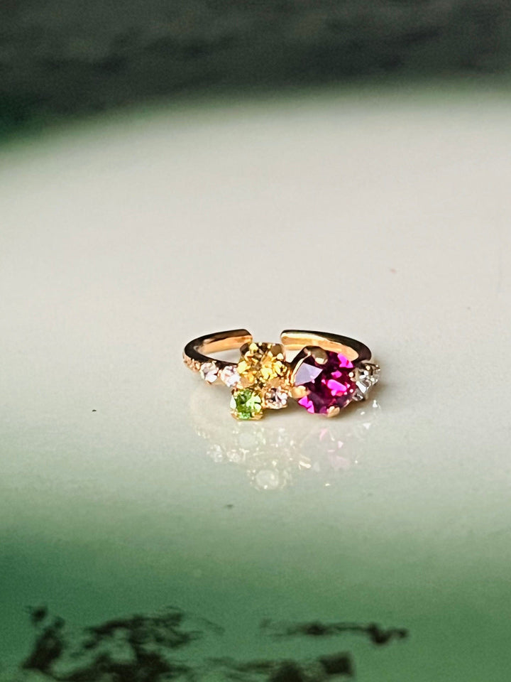 Caroline Svedbom ringer Stardust ring - autumn bloom combo