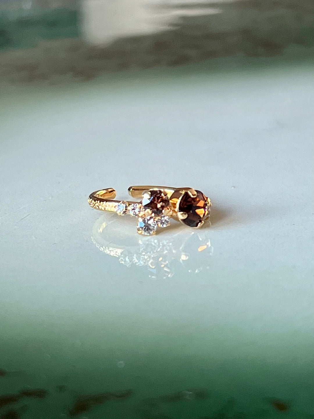Caroline Svedbom ringer Stardust ring - topaz combo