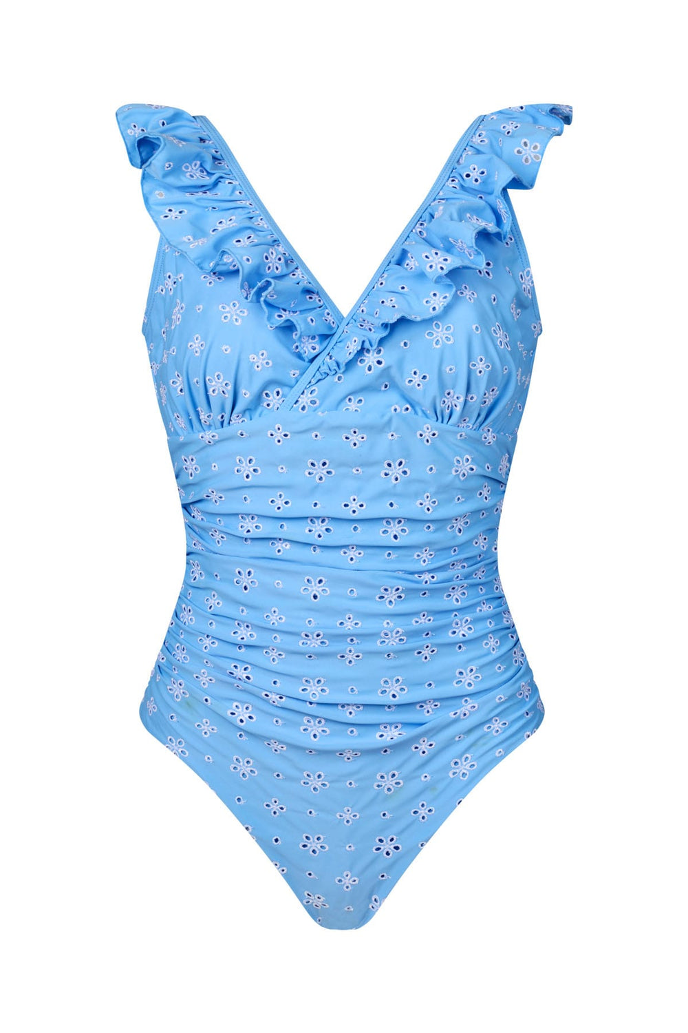 Cras Badedrakt Agnes badedrakt - blue/white