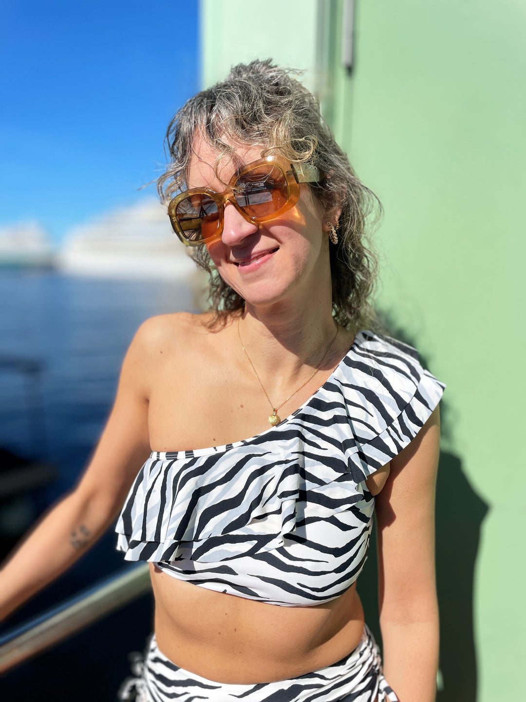 Cras Bikini Agnes bikinitopp - zebra