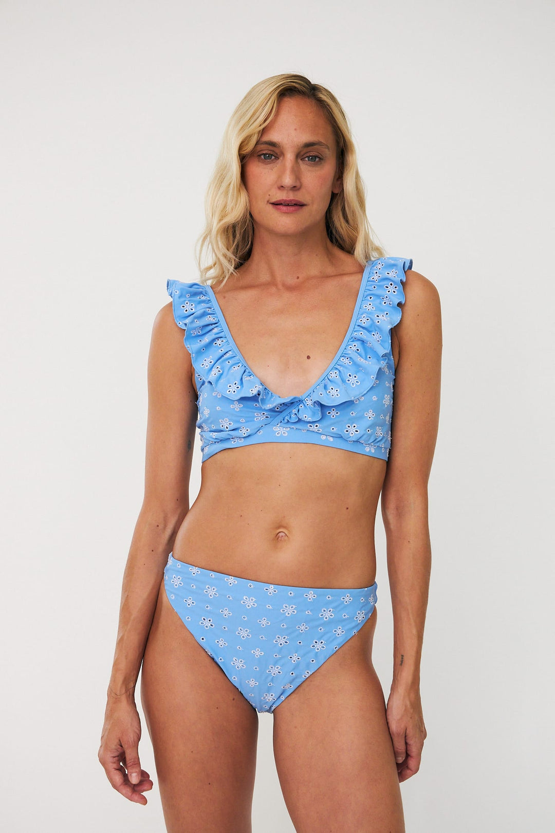 Cras Bikini Astrid bikinitopp - blue/white