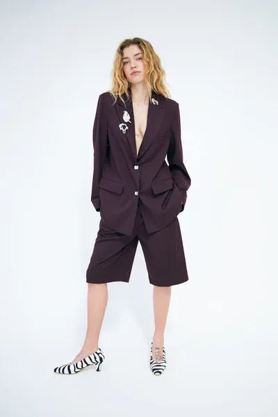 Cras gensere Diana blazer - Grape