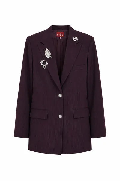 Cras gensere Diana blazer - Grape