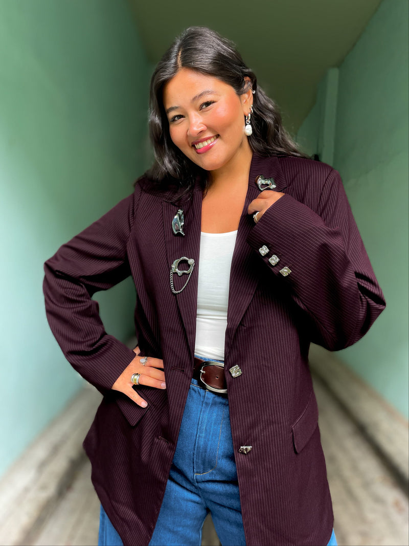 Cras gensere Diana blazer - Grape