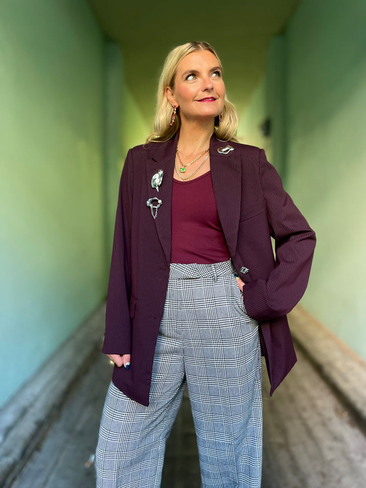 Cras gensere Diana blazer - Grape