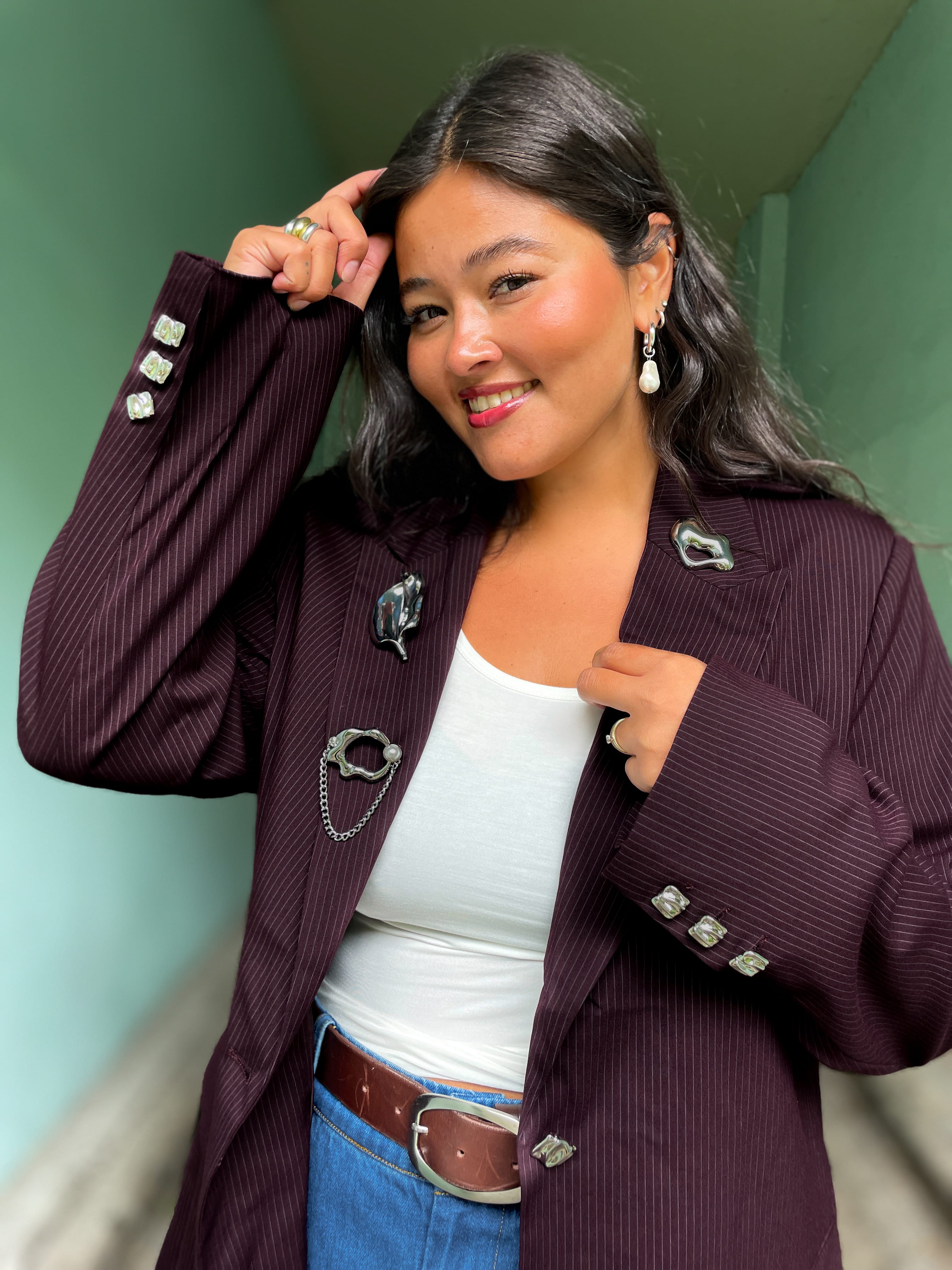 Cras gensere Diana blazer - Grape