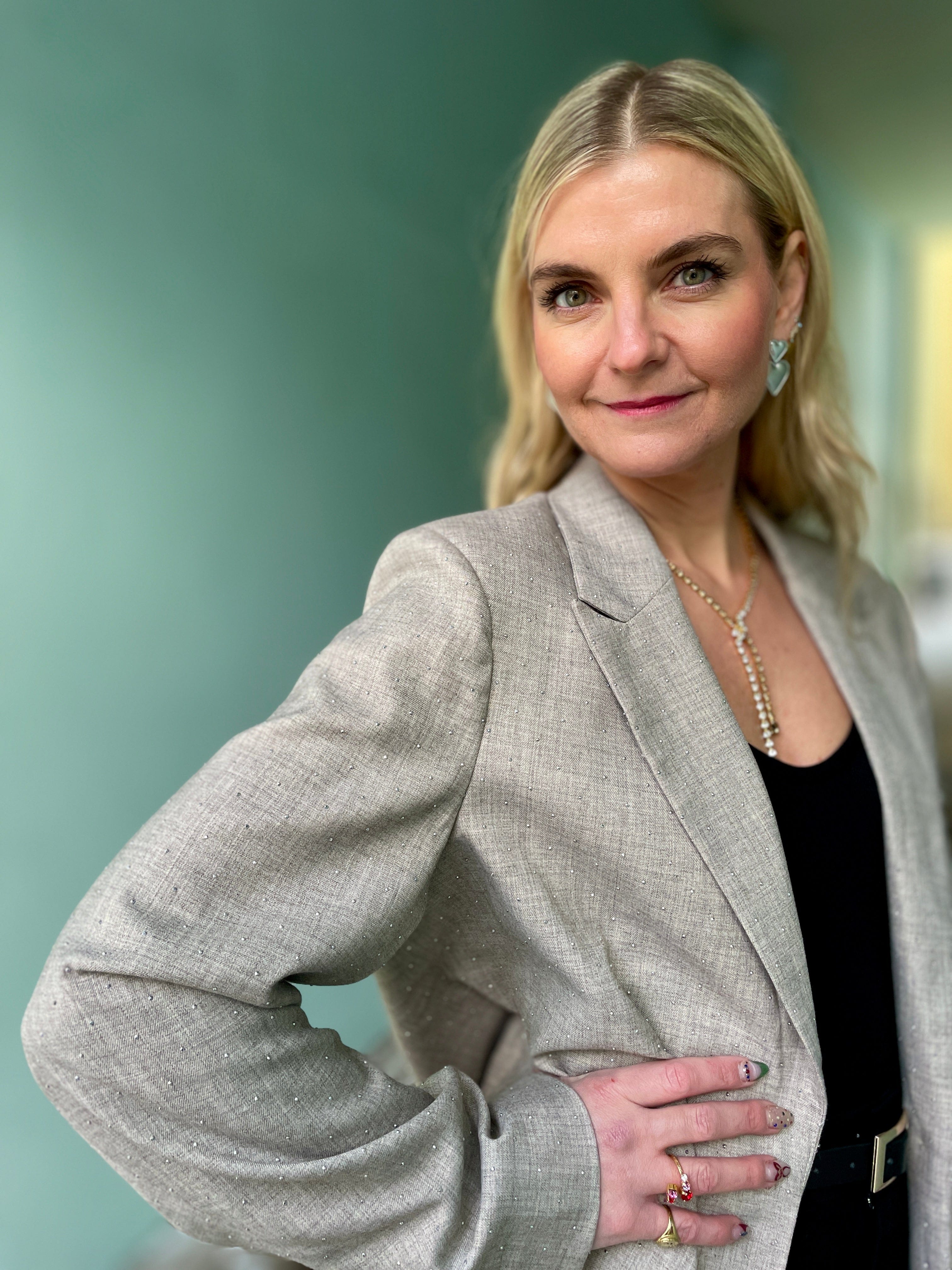 Cras gensere Diana blazer - Rhinestone