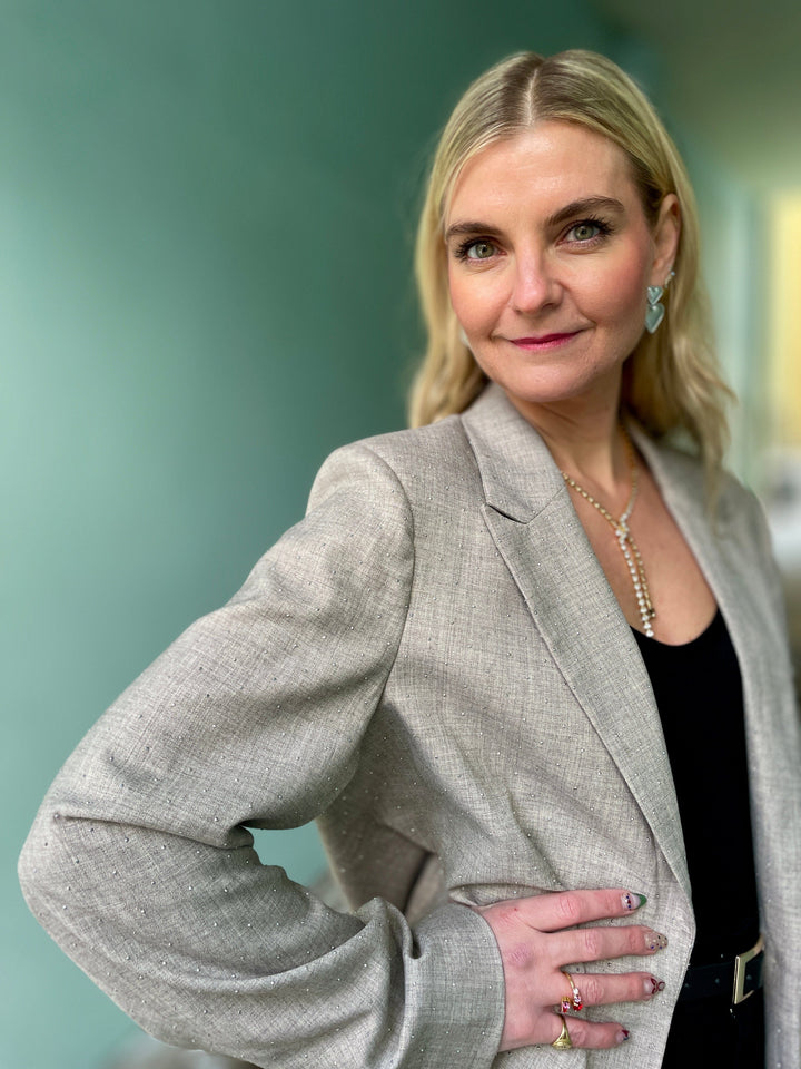 Cras gensere Diana blazer - Rhinestone