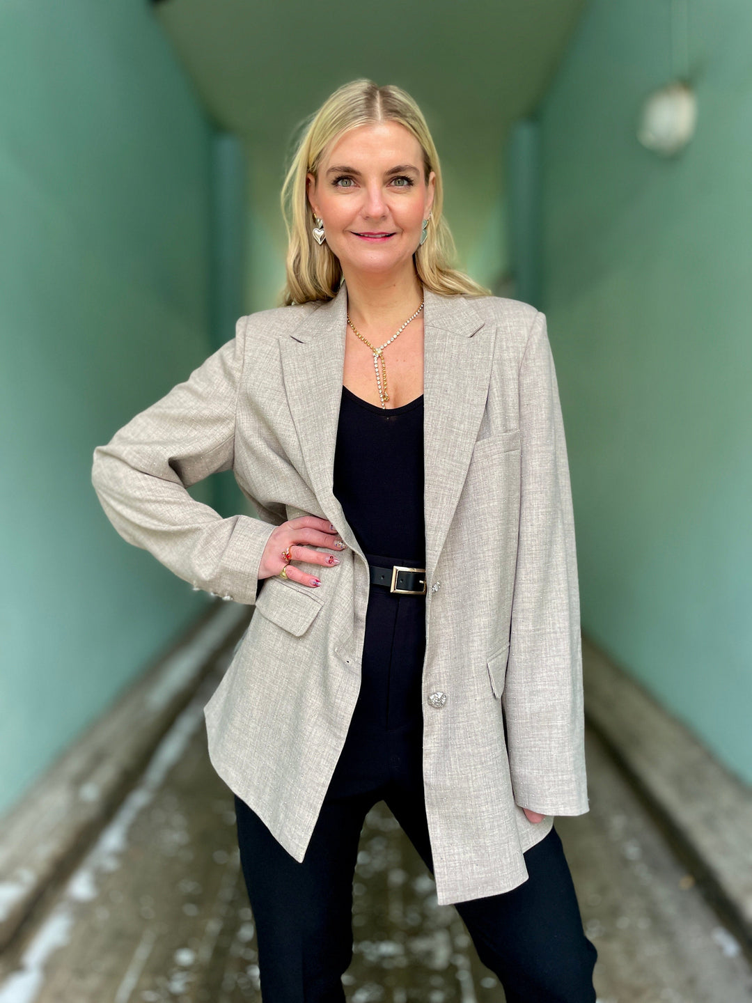 Cras gensere Diana blazer - Rhinestone