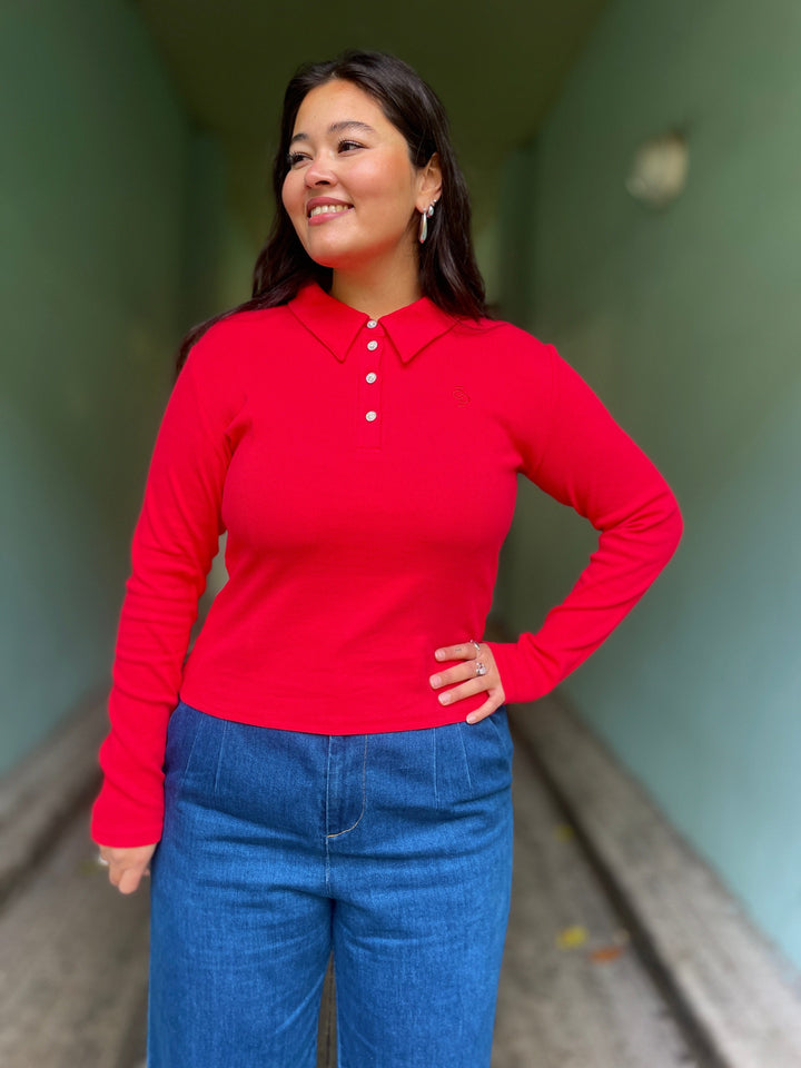 Cras gensere Ivone pologenser - rød