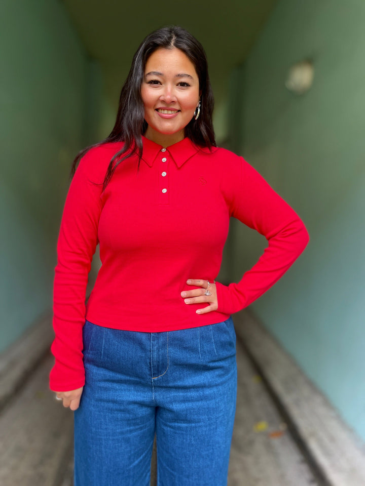 Cras gensere Ivone pologenser - rød