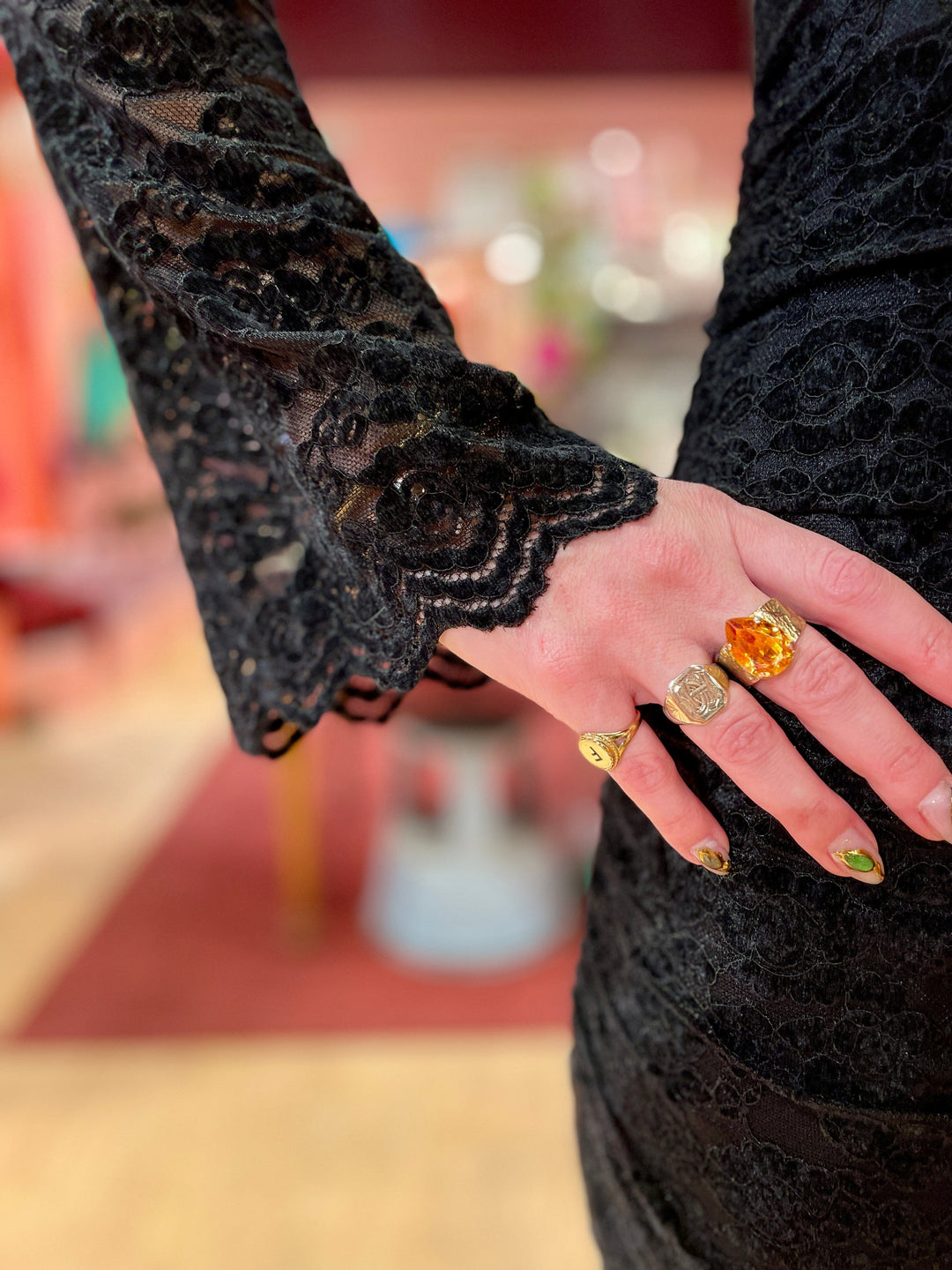 Cras kjoler Brenda kjole - svart