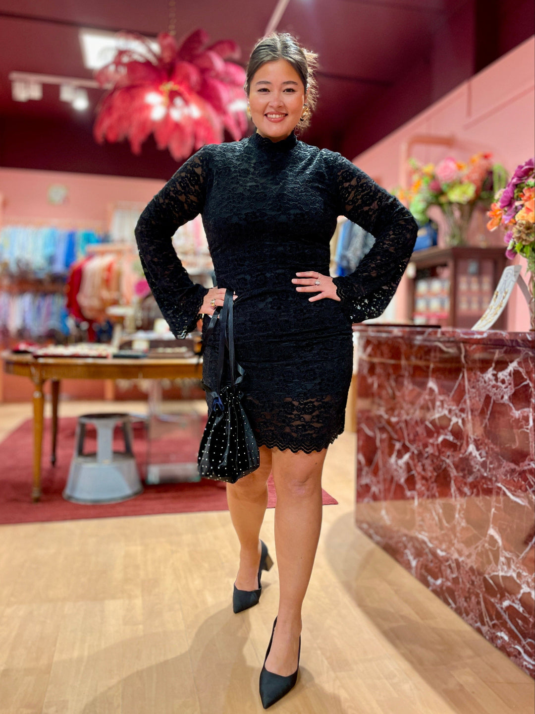 Cras kjoler Brenda kjole - svart