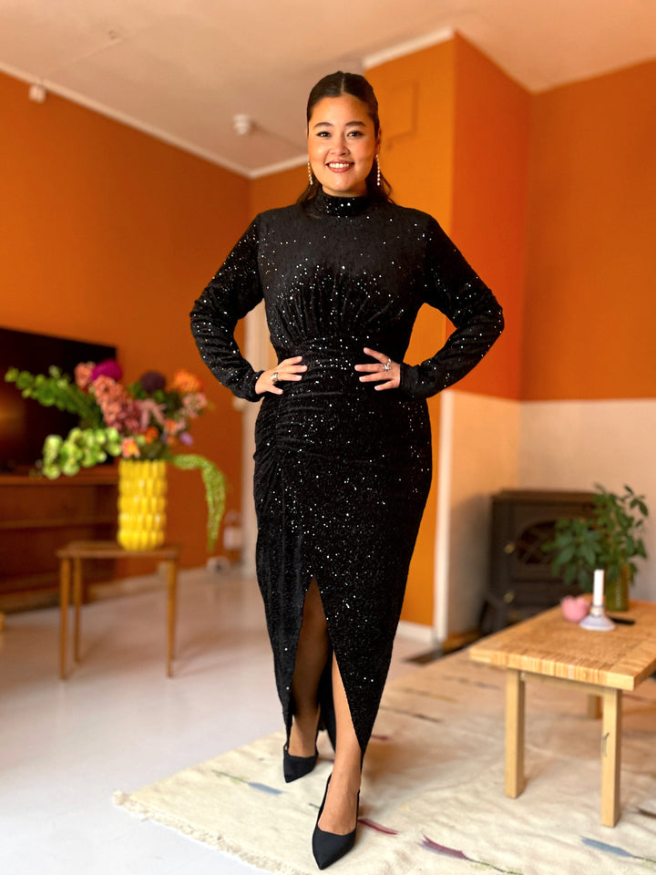 Cras kjoler Glory kjole - Svart