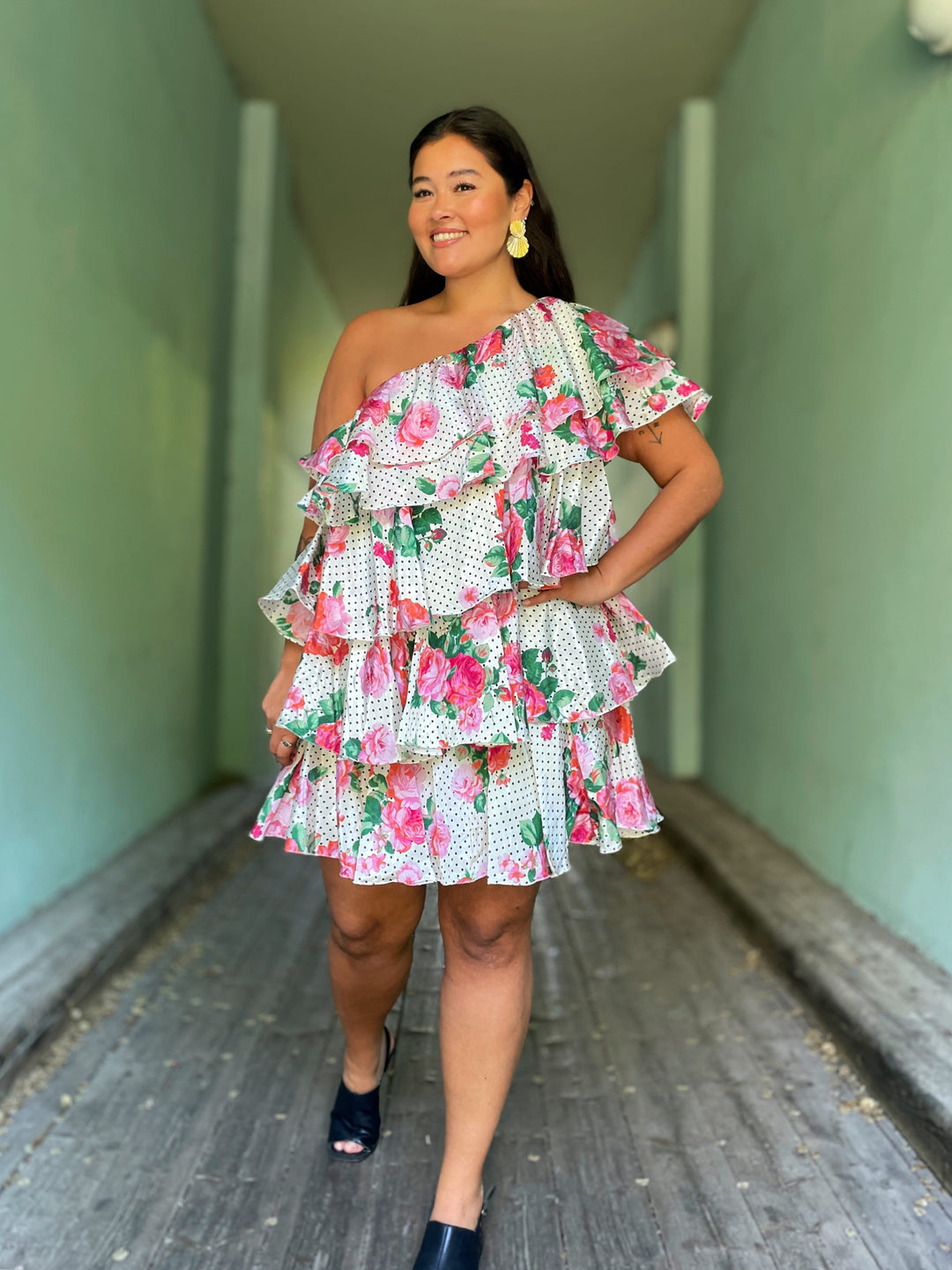 Cras kjoler Lelo kjole - polka rose