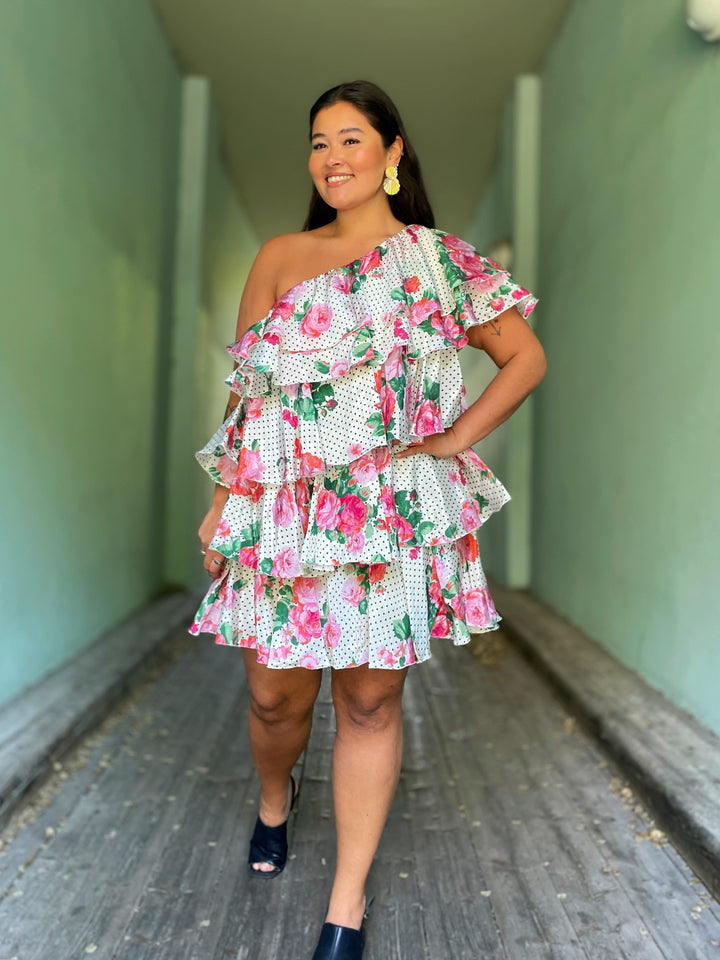 Cras kjoler Lelo kjole - polka rose