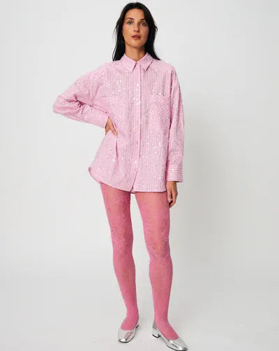 Cras Strømpebukser One size Strømpebukse Dacy - rosa